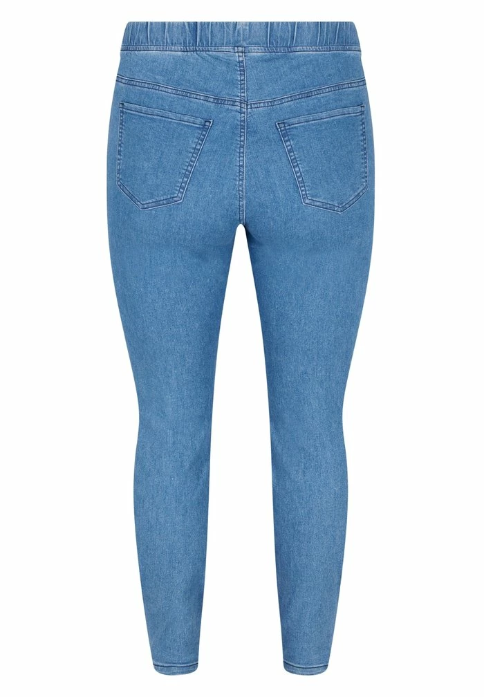 Zizzi Jegging - Blue Denim 2 Zizzi Jegging - Blue Denim – Image 2