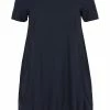 Zizzi Robe De Jour - Blue -France Zizzi Soldes 2022 6e71987eca9e43cb88582d655fcb4bbb