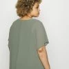 Zizzi Blouse - Agave Green -France Zizzi Soldes 2022 6f39133dc71443a0a3b4241daef93622
