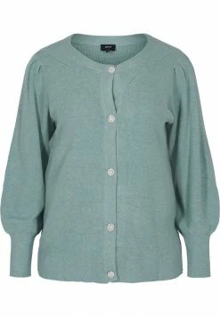 Zizzi Gilet - Sagebrush Green Mel