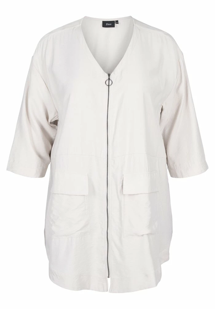 Zizzi Tunique - White 1 Zizzi Tunique - White