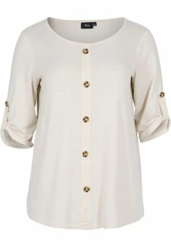 Zizzi Blouse - Pumice Stone Melange