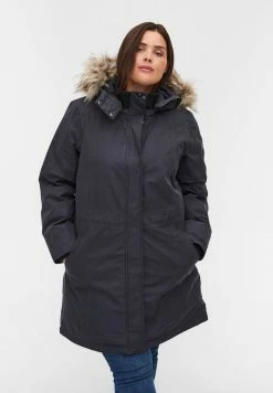 Zizzi MIT - Veste D'hiver - Black