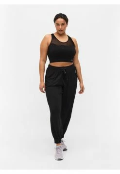 Zizzi LOOSE EXERCISE - Pantalon De Survêtement - Black