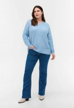 Zizzi Pullover - Light Blue