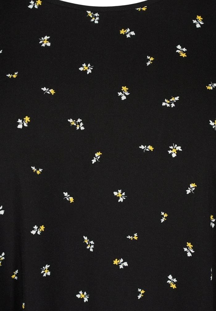 Zizzi KORTE ÆRMER - T-shirt Imprimé - Black Aop 4 Zizzi KORTE ÆRMER - T-shirt Imprimé - Black Aop – Image 4