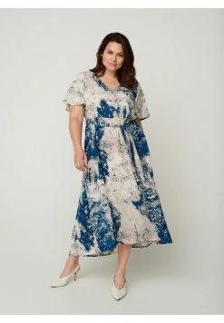 Zizzi Robe De Jour - Dark Blue