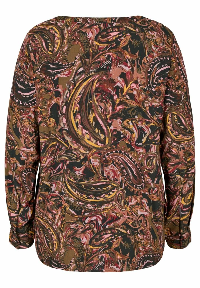 Zizzi Blouse - Paisley Aop 5 Zizzi Blouse - Paisley Aop – Image 5