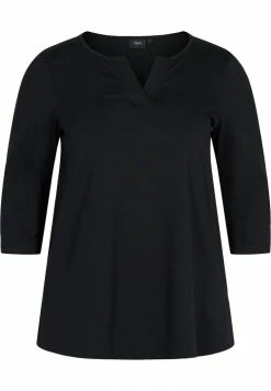 Zizzi 3/4-LENGTH SLEEVES - Blouse - Black