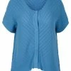 Zizzi Gilet - Blue Ashes -France Zizzi Soldes 2022 77185980add54288bdb2daa3140c25c9