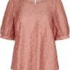 Zizzi TONE-IN-TONE MUSTER - Blouse - Pink -France Zizzi Soldes 2022 7728e699411f48cca3398de6976502a3