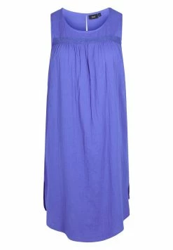 Zizzi Robe De Jour - Dazzling Blue