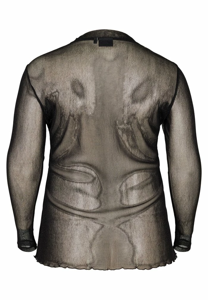 Zizzi Blouse - Black 3 Zizzi Blouse - Black – Image 3