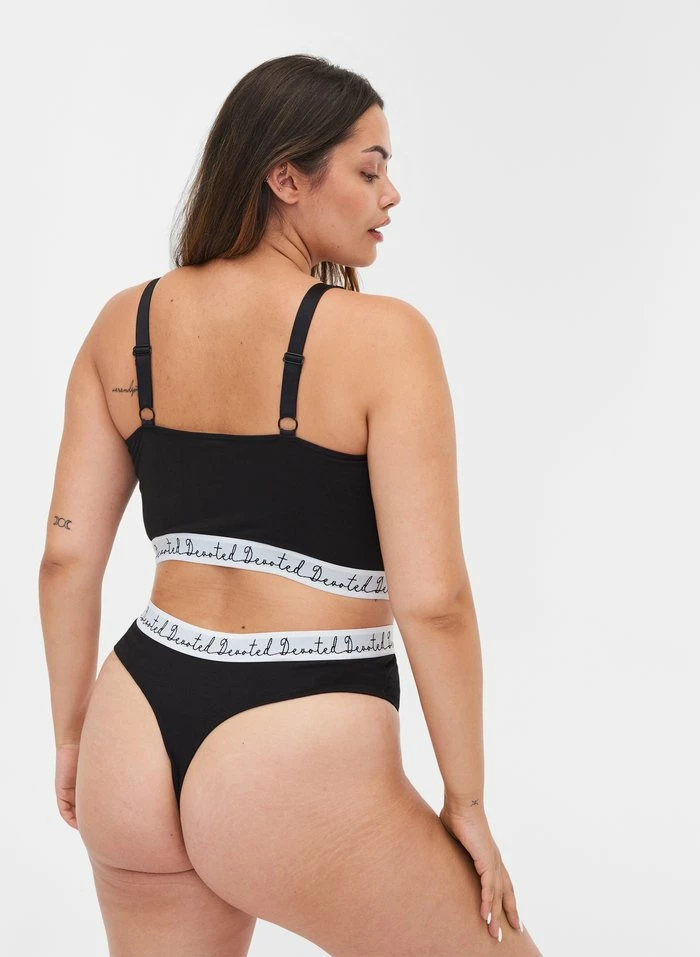 Zizzi Brassière - Black 2 Zizzi Brassière - Black – Image 2