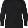 Zizzi Blouse - Black -France Zizzi Soldes 2022 7902d409d24a4544a64a2ac68e551edb