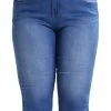 Zizzi EMILY - Short En Jean - Light Blue Denim -France Zizzi Soldes 2022 79a3a31d46be4a0db8e2b3da22c57bf0