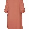 Zizzi Robe Chemise - Copper Brown -France Zizzi Soldes 2022 7a425bb65b1947c8a94ce4d8bc42faab