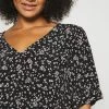 Zizzi FLORA - Robe De Jour - Black -France Zizzi Soldes 2022 7c08077ea2834730808862b18e57ea14
