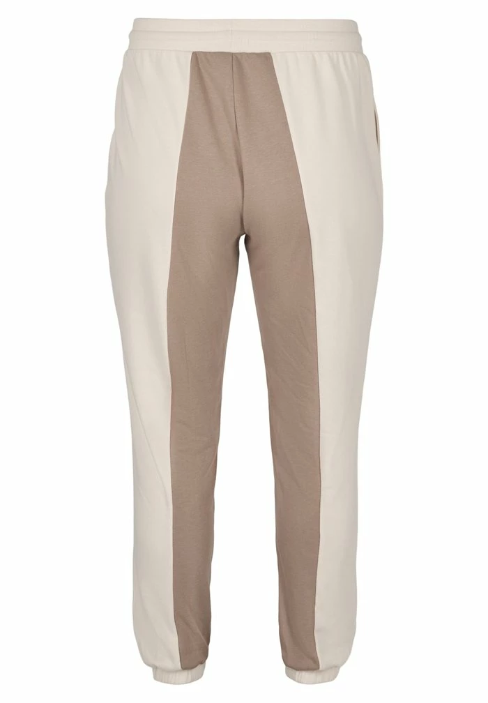 Zizzi COLOURBLOCK - Pantalon De Survêtement - Timber Wolf Birch 5 Zizzi COLOURBLOCK - Pantalon De Survêtement - Timber Wolf Birch – Image 5