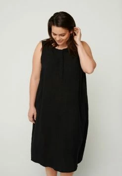 Zizzi Robe De Jour - Black