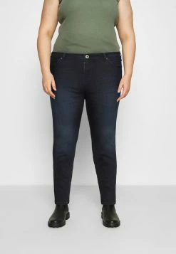 Zizzi AMY SHAPE - Jeans Skinny - Dark Blue Denim