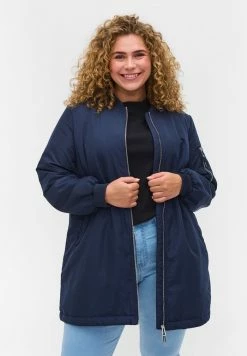 Zizzi Veste D'hiver - Navy Blazer