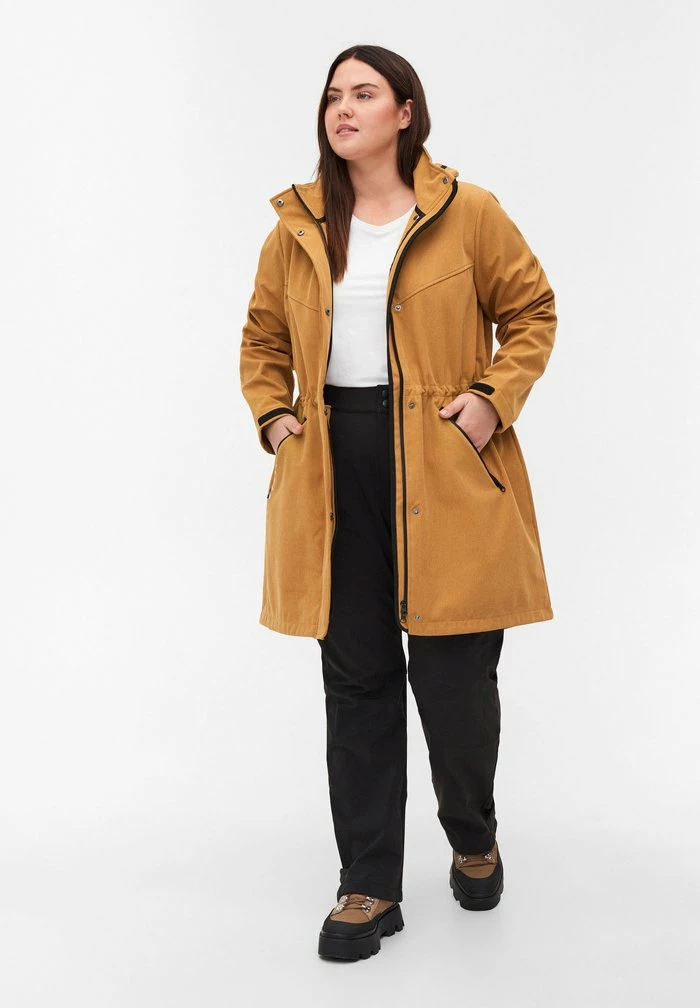 Zizzi Parka - Brown 2 Zizzi Parka - Brown – Image 2