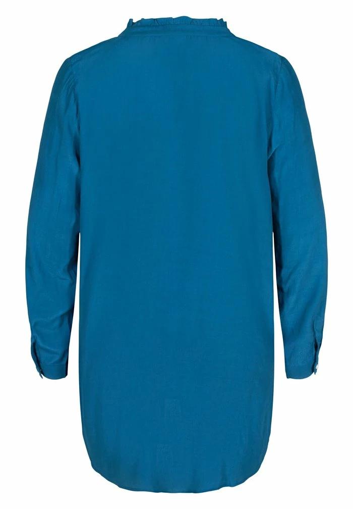 Zizzi WITH PEARLS - Chemisier - Moroccan Blue 8 Zizzi WITH PEARLS - Chemisier - Moroccan Blue – Image 8