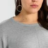 Zizzi OCARRIE - Pullover - Grey Melange -France Zizzi Soldes 2022 7eb3eb8633394e67bae3aa3ed505c3be
