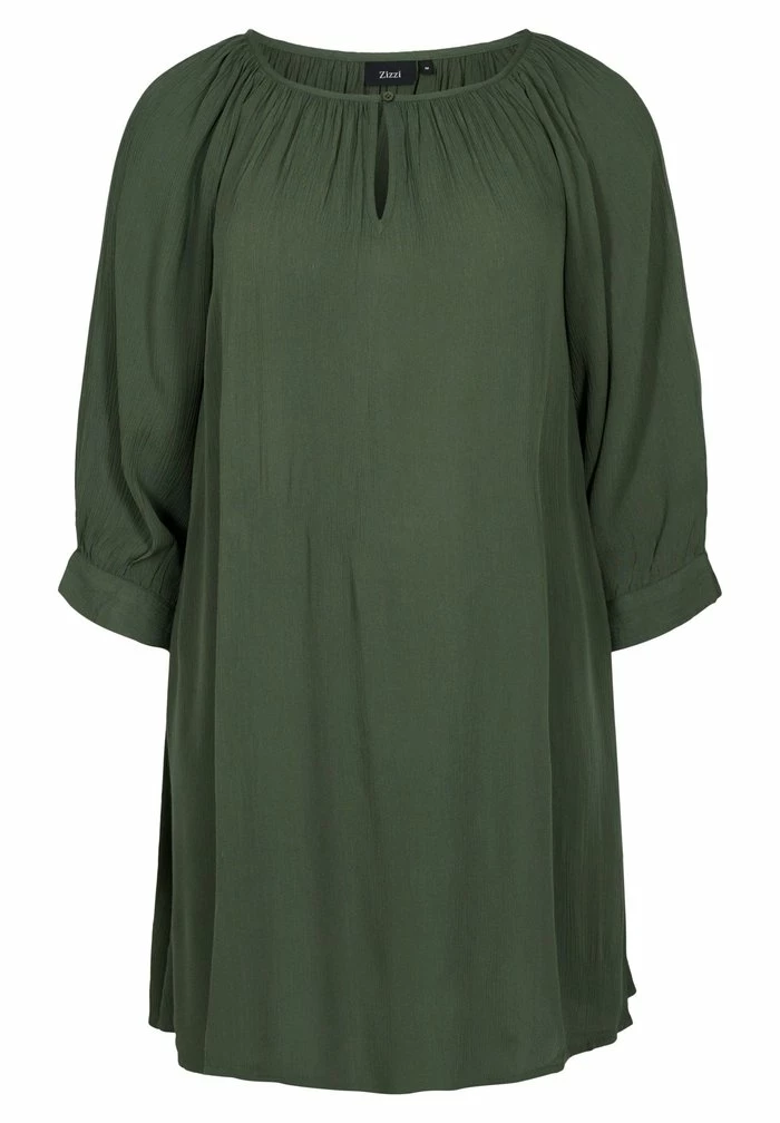 Zizzi Tunique - Thyme 4 Zizzi Tunique - Thyme – Image 4