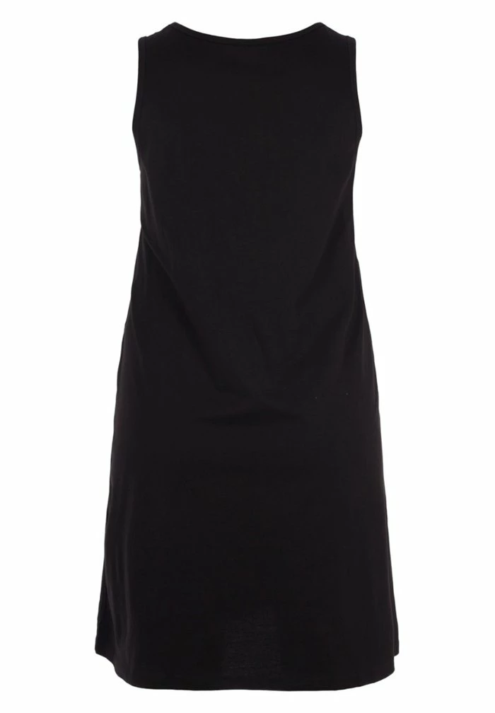 Zizzi Robe En Jersey - Black 6 Zizzi Robe En Jersey - Black – Image 6