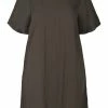 Zizzi Robe De Jour - Kaki -France Zizzi Soldes 2022 80504c8764b54f1db2c8991d35a44196
