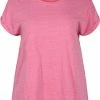 Zizzi T-shirt Basique - Pink -France Zizzi Soldes 2022 80a01c60c2d44839912a8236e11ea112