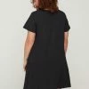 Zizzi KURZARM - Robe De Jour - Black -France Zizzi Soldes 2022 80c1735d1ecc4b0c87f64a95ecaf6349