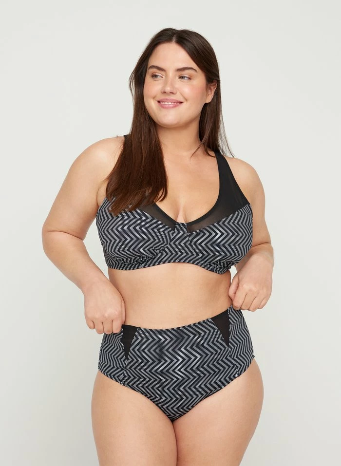 Zizzi Haut De Bikini - Black 2 Zizzi Haut De Bikini - Black – Image 2