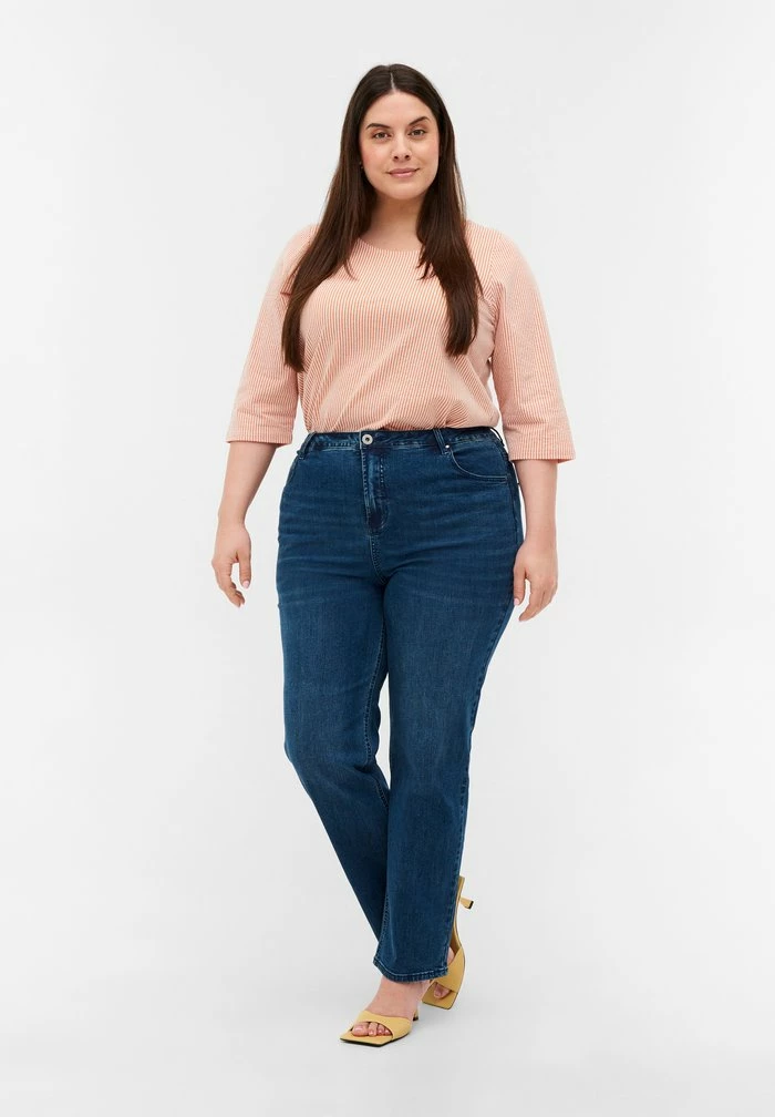 Zizzi Blouse - Orange 2 Zizzi Blouse - Orange – Image 2