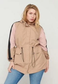 Zizzi Parka - Beige