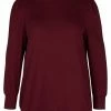 Zizzi Pullover - Red -France Zizzi Soldes 2022 83d5fbce907b41f199d40afd1f434196