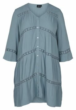 Zizzi Robe De Jour - Blue