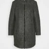 Zizzi CAAMES COAT - Manteau Classique - Dark Grey Melange -France Zizzi Soldes 2022 8663e070943944e7bf574dc14be98fac