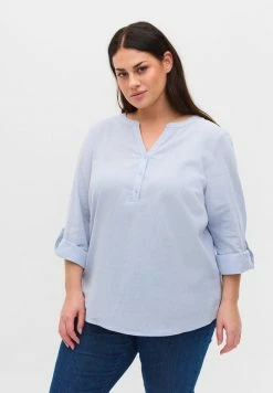 Zizzi Blouse - Icelandic Blue