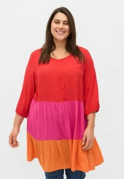 Zizzi BLOCK - Blouse - Multicoloured