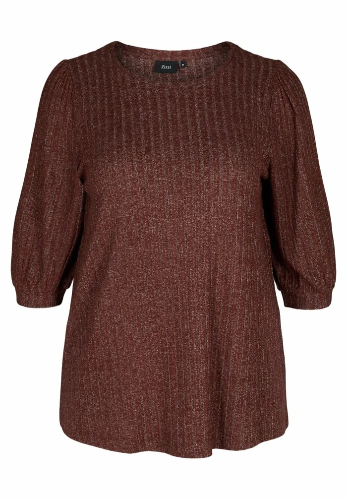 Zizzi Blouse - Brown 5 Zizzi Blouse - Brown – Image 5