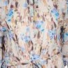 Zizzi FLORAL WITH TIES - Robe De Jour - Humus Flower Aop -France Zizzi Soldes 2022 8711197042634a8aac3dbf96824944a2