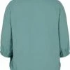 Zizzi 3/4-ÄRMELN - Blouse - Sagebrush Green -France Zizzi Soldes 2022 88676786a67743f0bb3ab3765846aee1
