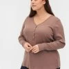 Zizzi Blouse - Deep Taupe 8 Zizzi Blouse - Deep Taupe -France Zizzi Soldes 2022 8a423312a71b4ae89abe3677fff16a9c