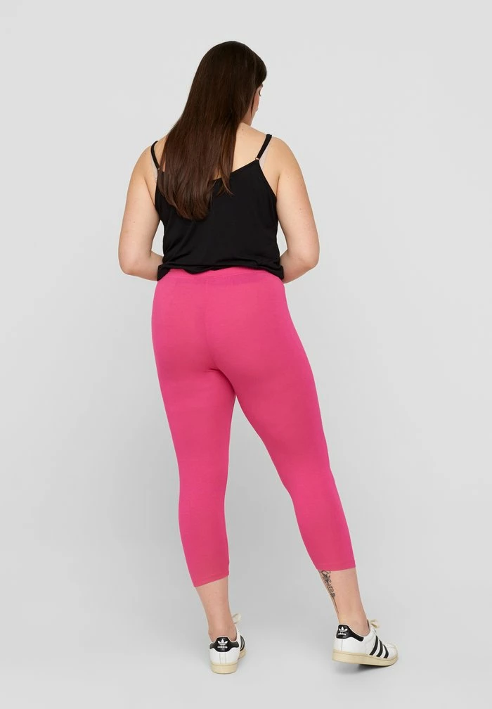 Zizzi BASIC - Legging - Fuchsia Purple 3 Zizzi BASIC - Legging - Fuchsia Purple – Image 3