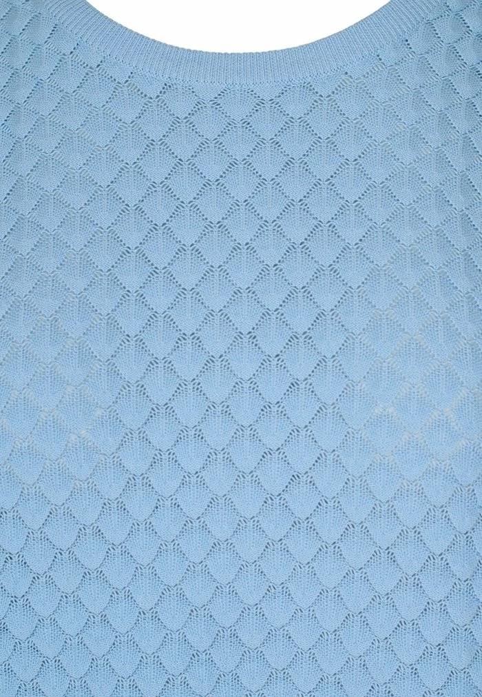 Zizzi Pullover - Light Blue 4 Zizzi Pullover - Light Blue – Image 4