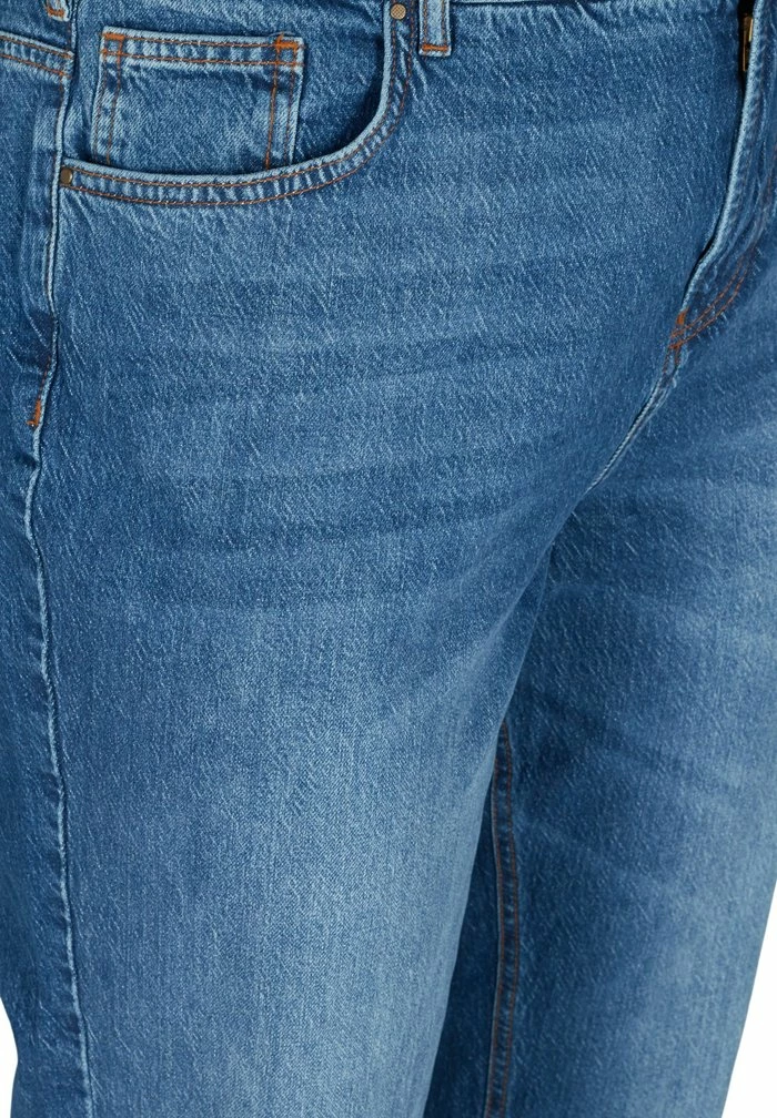 Zizzi CROPPED MOM FIT MILLE - Jean Slim - Blue 5 Zizzi CROPPED MOM FIT MILLE - Jean Slim - Blue – Image 5