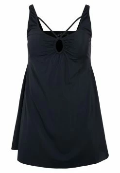 Zizzi LOOSE - Haut De Bikini - Black